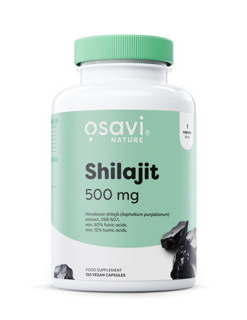 Osavi Grzyby Shilajit 500mg na wsparcie odprności 120 kaps. vege